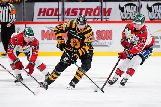 Frölundas Isac Heens och Jere Innala