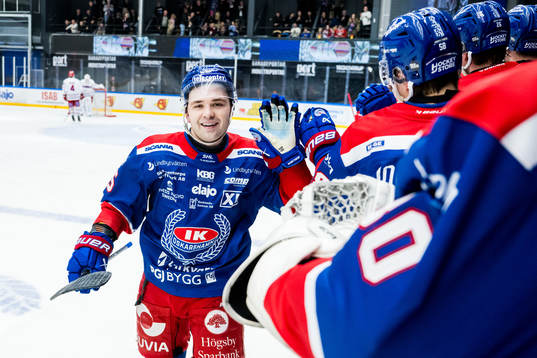 Oskarshamns David Quenneville jublar