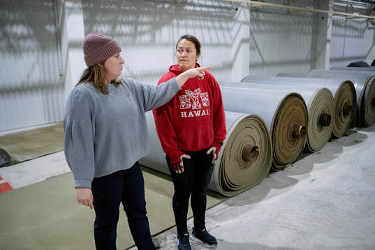 Föräldrarna Erika Botaglia och Elli Massoe lägger