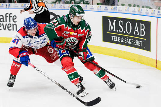 Oskarshamns Johan Johnsson och Frölundas Jere Innala