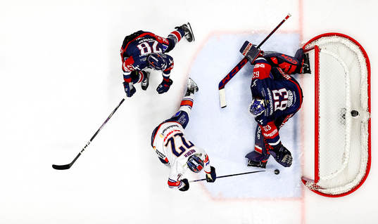 Mål 1-2 av Växjös Tobias Rieder förbi Linköpings