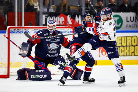 Linköpings Jesper Pettersson och Växjös Martin Lundberg