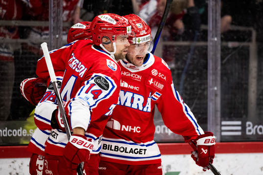 Timrås Robin Hanzl, Emil Pettersson och Magnus Pääjärvi