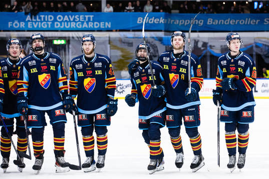 Djurgårdens Anton Frondell, Elias Degnell, Victor Eklund,
