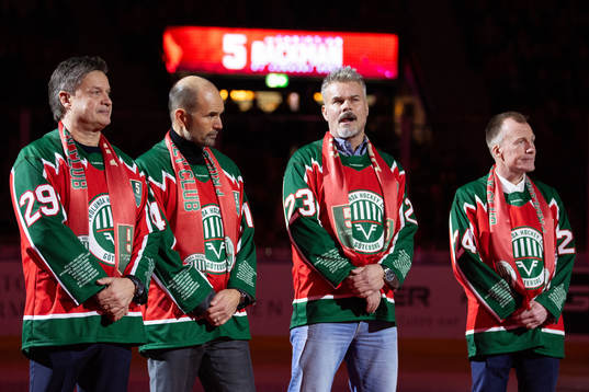 Stefan Larsson, Patrik Carnbäck, Ronnie Sundin och Niklas