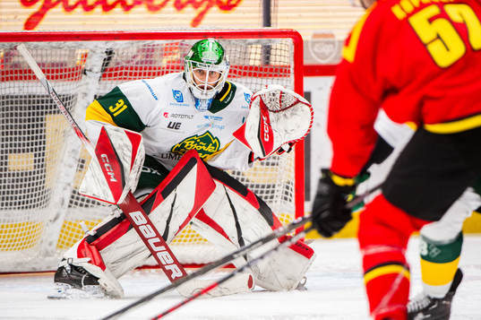 Björklövens målvakt Niklas Svedberg