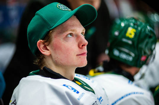 Björklövens målvakt Melker Thelin