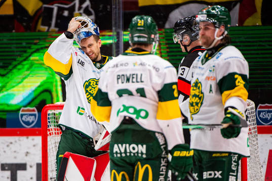 Björklövens målvakt Niklas Svedberg