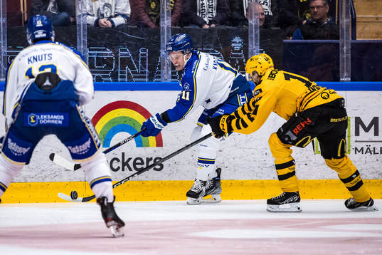 Leksands Martin Karlsson och Skellefteås Linus Lindström