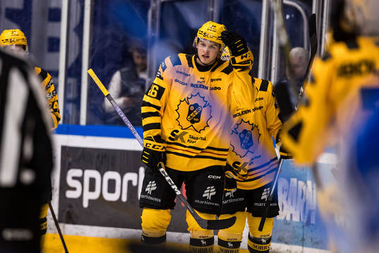 Skellefteås Simon Robertsson jublar