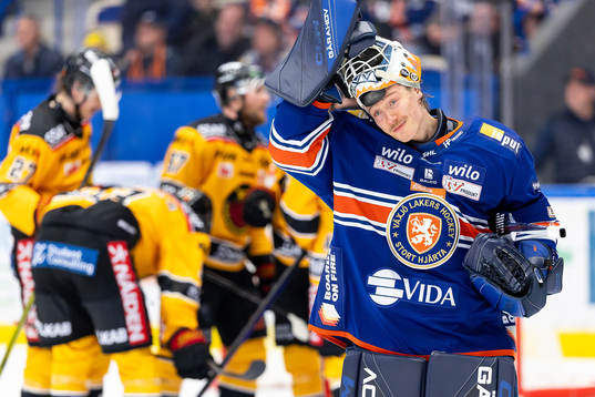Växjös målvakt Emil Larmi