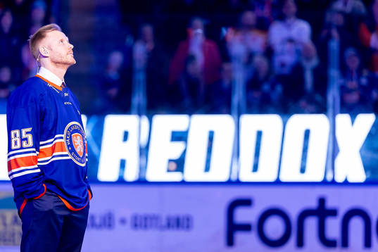 Den tidigare Växjöspelaren Liam Reddox hyllas före