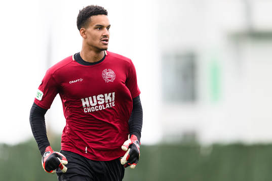 Hammarbys målvakt Oliver Dovin