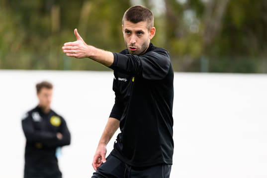 Hammarbys assisterande tränare David Selini