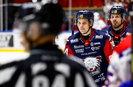 Linköpings Arvid Costmar jublar