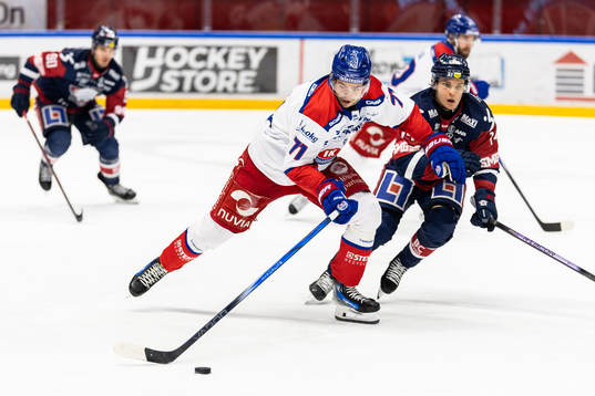 Oskarshamns Viktor Lodin och Linköpings Arvid Costmar