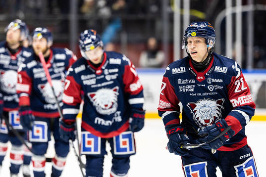 Linköpings Vilmos Gallo jublar