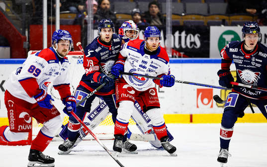 Linköpings Patrick Russell och Oskarshamns Anton Mylläri