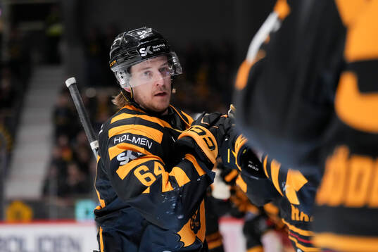 Skellefteås Jonathan Pudas jublar