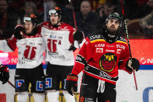 Luleås Frederic Allard deppar