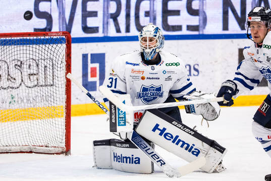 Karlskogas målvakt Marcus Hellgren Smed