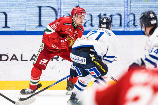 Moras Gustav Willman-Borvik och Karlskogas Filip Sveningsson