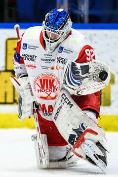 Västerviks målvakt Edvin Olofsson