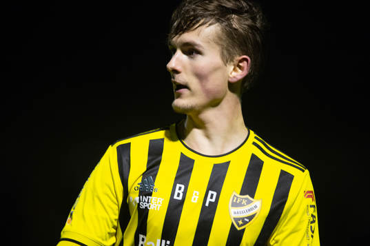 i träningsmatchen mellan IFK Hässleholm och Kristianstads FC i Sösdala 2 februari 2024.