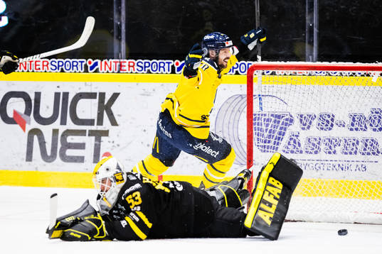 Södertäljes Marcus Eriksson jublar