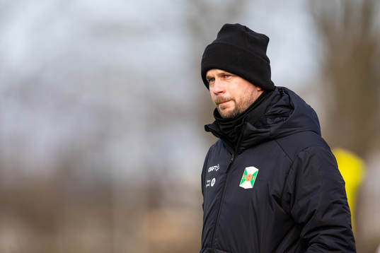 Varbergs tränare Tobias Linderoth