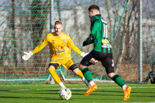 Tvååkers målvakt Albin Svensson