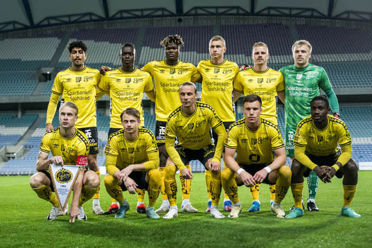 The starting eleven of Elfsborg