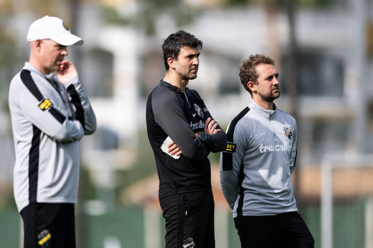 AIKs målvaktstränare Kyriakos Stamatopoulos