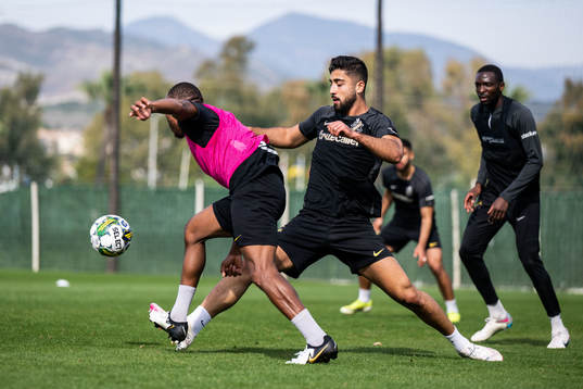 AIKs Abdussalam Magashy och Ahmad Faqa