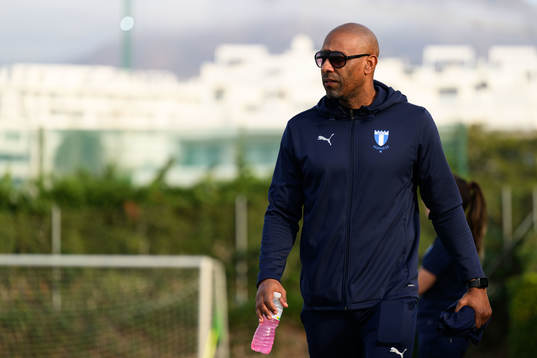 Malmö FFs scout Jeffrey Aubynn