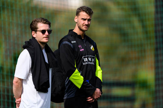 Scout Erik Friberg och Johan Hammar