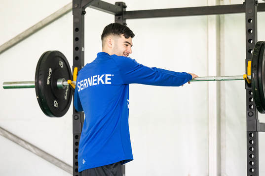 Melvin Koliqi i gymmet