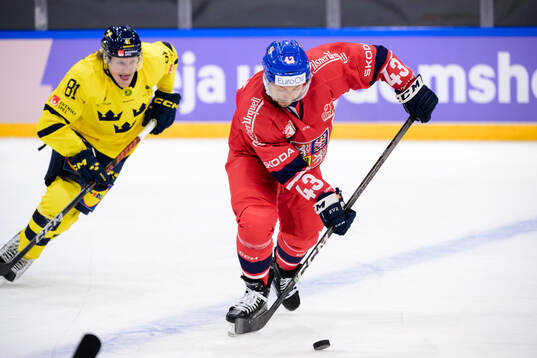 Marcus Sylvegård of Sweden and Jan Kovar of Czech Republic