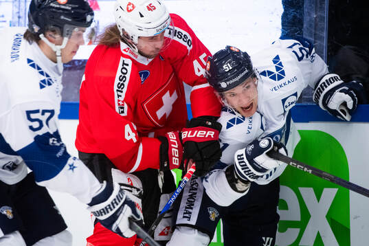 Michael Fora of Switzerland and Arttu Hyry , Juha Jääskä