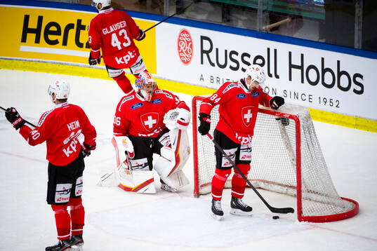 Players of Switzerland dejected