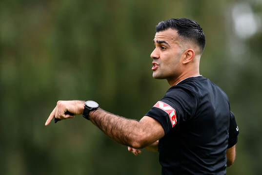 Referee Rohit Saggi