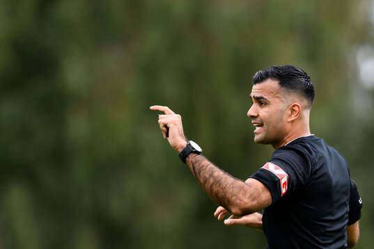 Referee Rohit Saggi