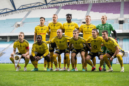 The starting eleven of Elfsborg