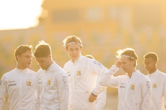 Linus Carlstrand, Gustaf Norlin, Johan Bångsbo and Lucas