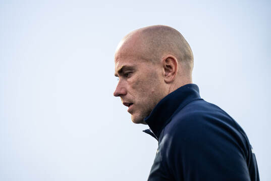 Head coach Jens Berthel Askou of IFK Göteborg ahead of the Atlantic Cup football match between Brøndby and IFK Göteborg on February 9, 2024 in Portimao. 