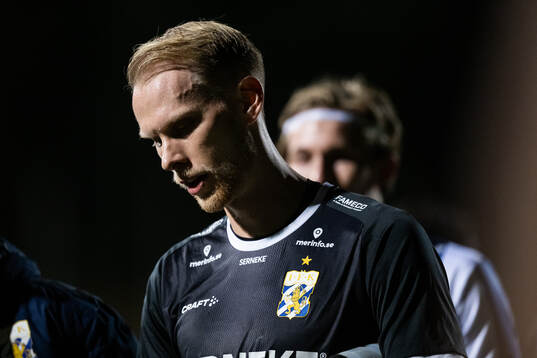 Goalkeeper Pontus Dahlberg of IFK Göteborg