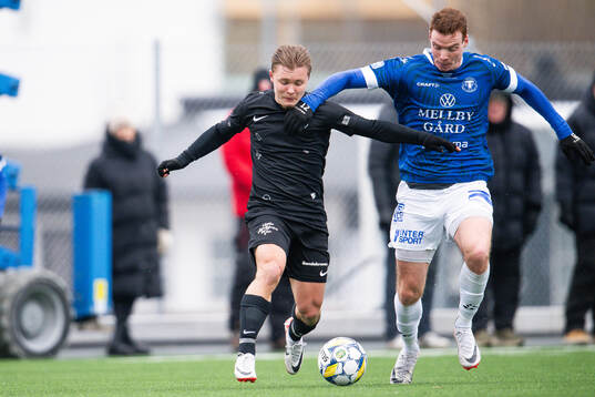 Landskronas Vincent Sundberg och Trelleborgs Zander Hyltoft