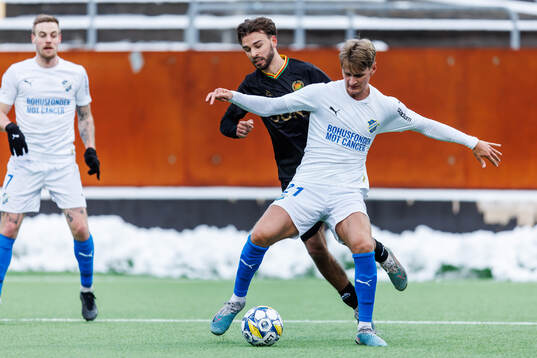 GAISs Edvin Becirovic och Oddevolds Alexander Almqvist