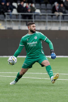 Utsiktens målvakt Oliver Gustafsson