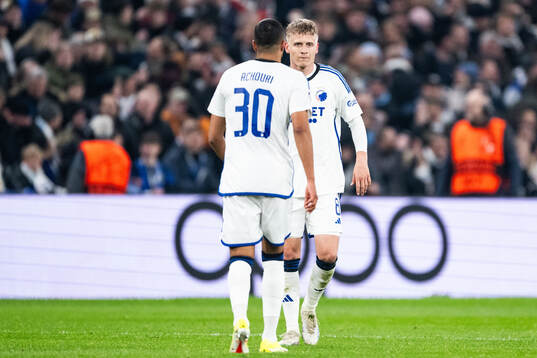 Magnus Mattsson of FC Copenhagen celebrates with Elias